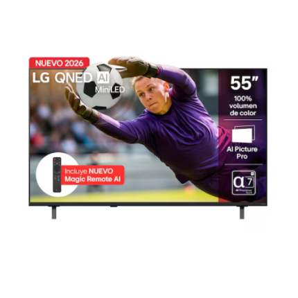 Televisor LG QNED AI Mini LED 55" 55QNED70BSA